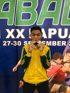 Read more about the article KISAH ALUMNI : IMAM WAHYUDI, ATLET PENCAK SILAT YANG SUKSES RAIH EMAS CABANG KABADDI DI PON XX PAPUA