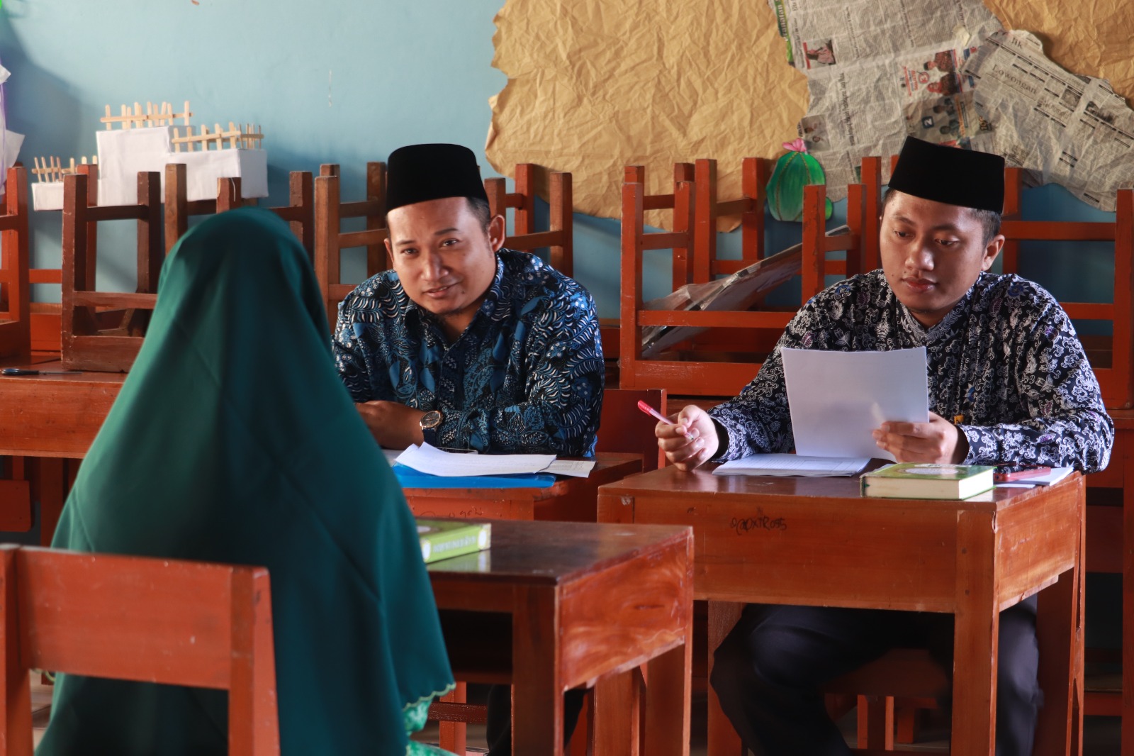 Read more about the article Hari Pertama Ujian Lisan Santri Niha’i MBS