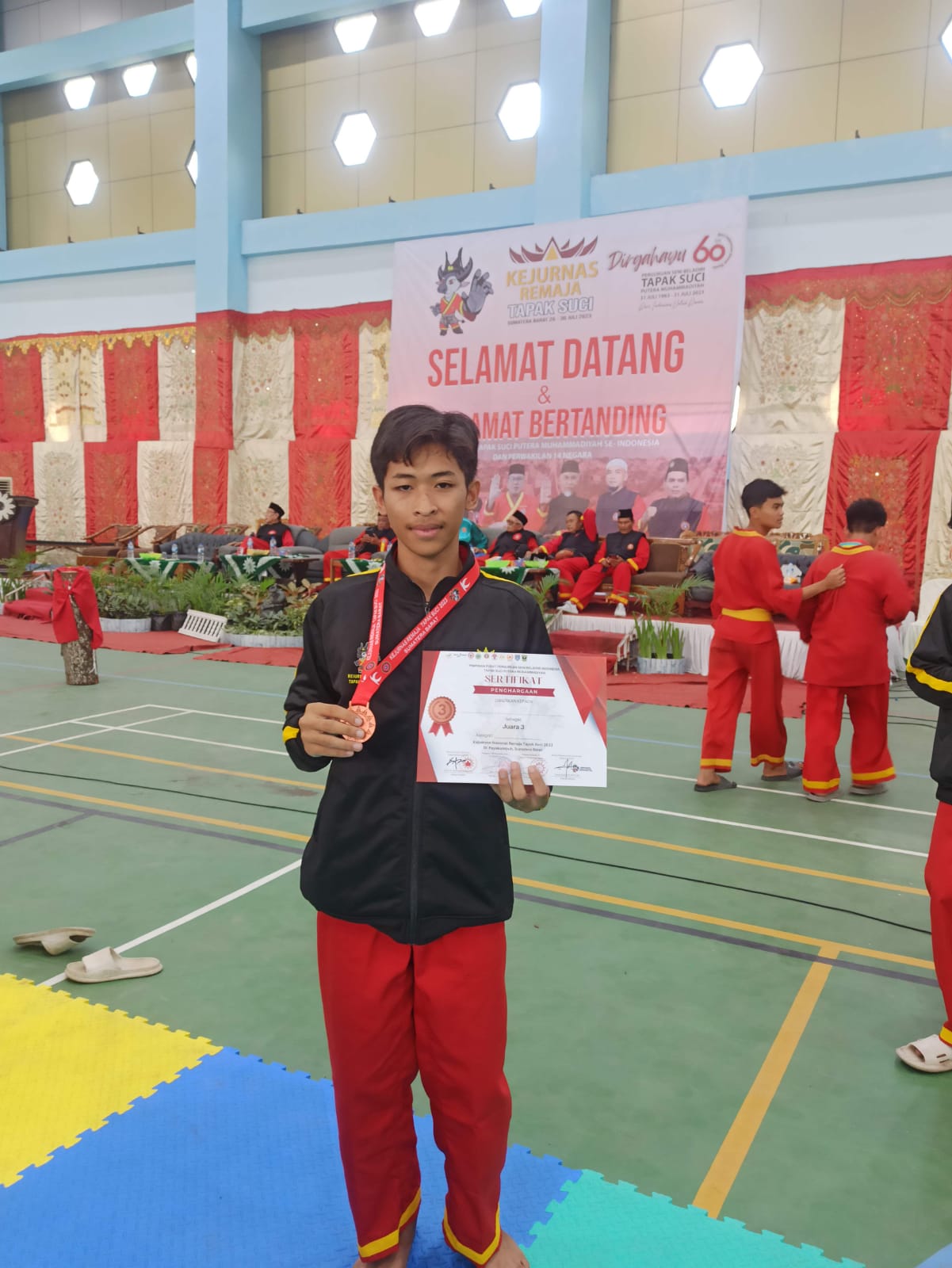 Read more about the article SUMBANG PERUNGGU KEJURNAS REMAJA TAPAK SUCI, HALIM: SAYA BERJANJI TAMPIL LEBIH BAIK
