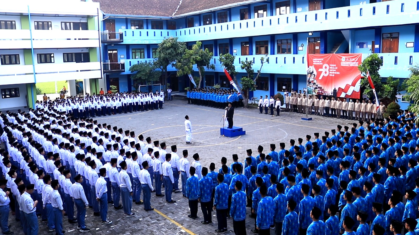 Read more about the article WUJUD SYUKUR KEMERDEKAAN, MBS GELAR UPACARA HUT RI KE-78