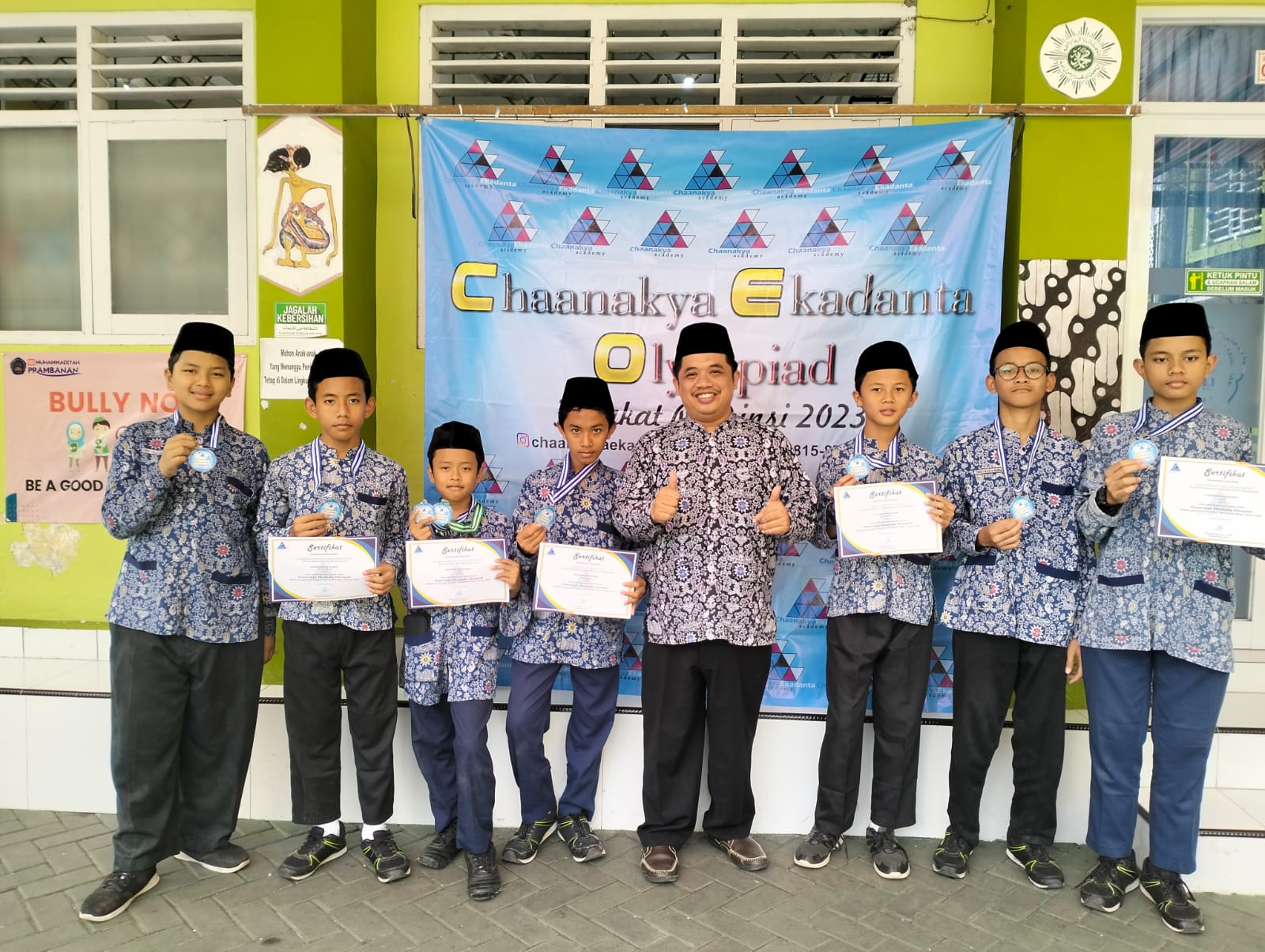 Read more about the article Menangi Ajang Chaanakya Ekadanta Olympiad (CEO) Tingkat Kabupaten, 6 Santri SMP MBS Melangkah ke Tingkat Provinsi
