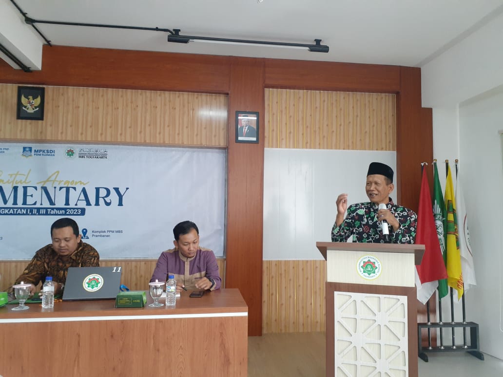 Read more about the article Ketua PDM Sleman Buka Baitul Arqam Elementary