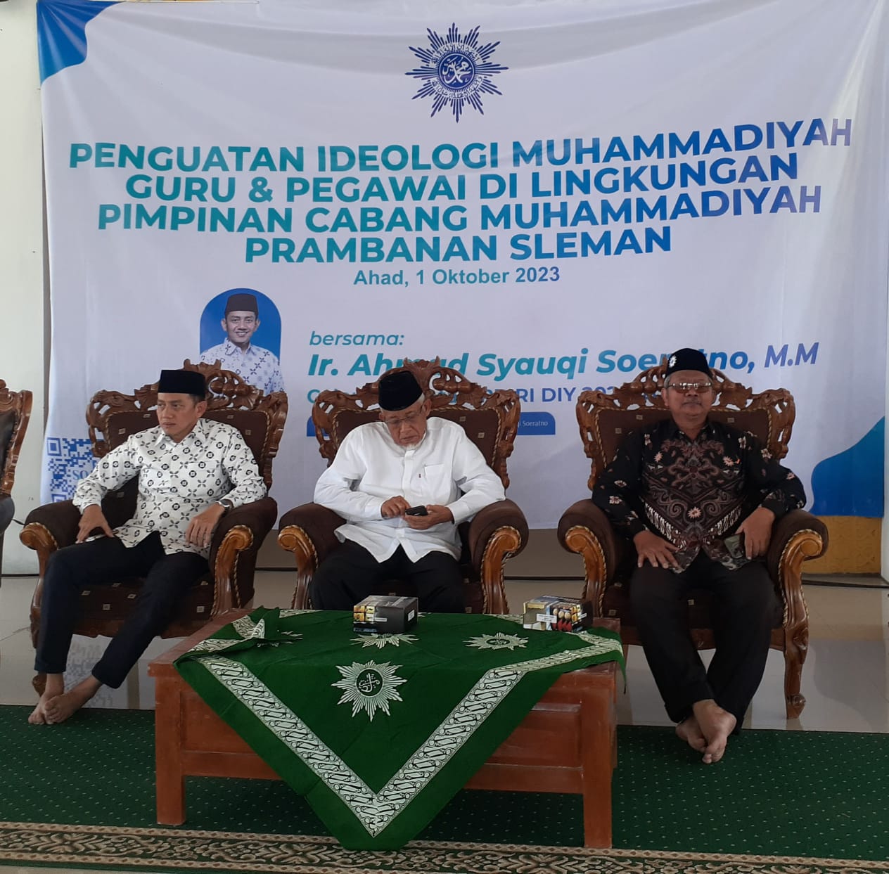 Read more about the article Ir. Ahmad Syauqi Beri Penguatan Ideologi Muhammadiyah untuk Guru dan Karyawan Se-Kecamatan Prambanan