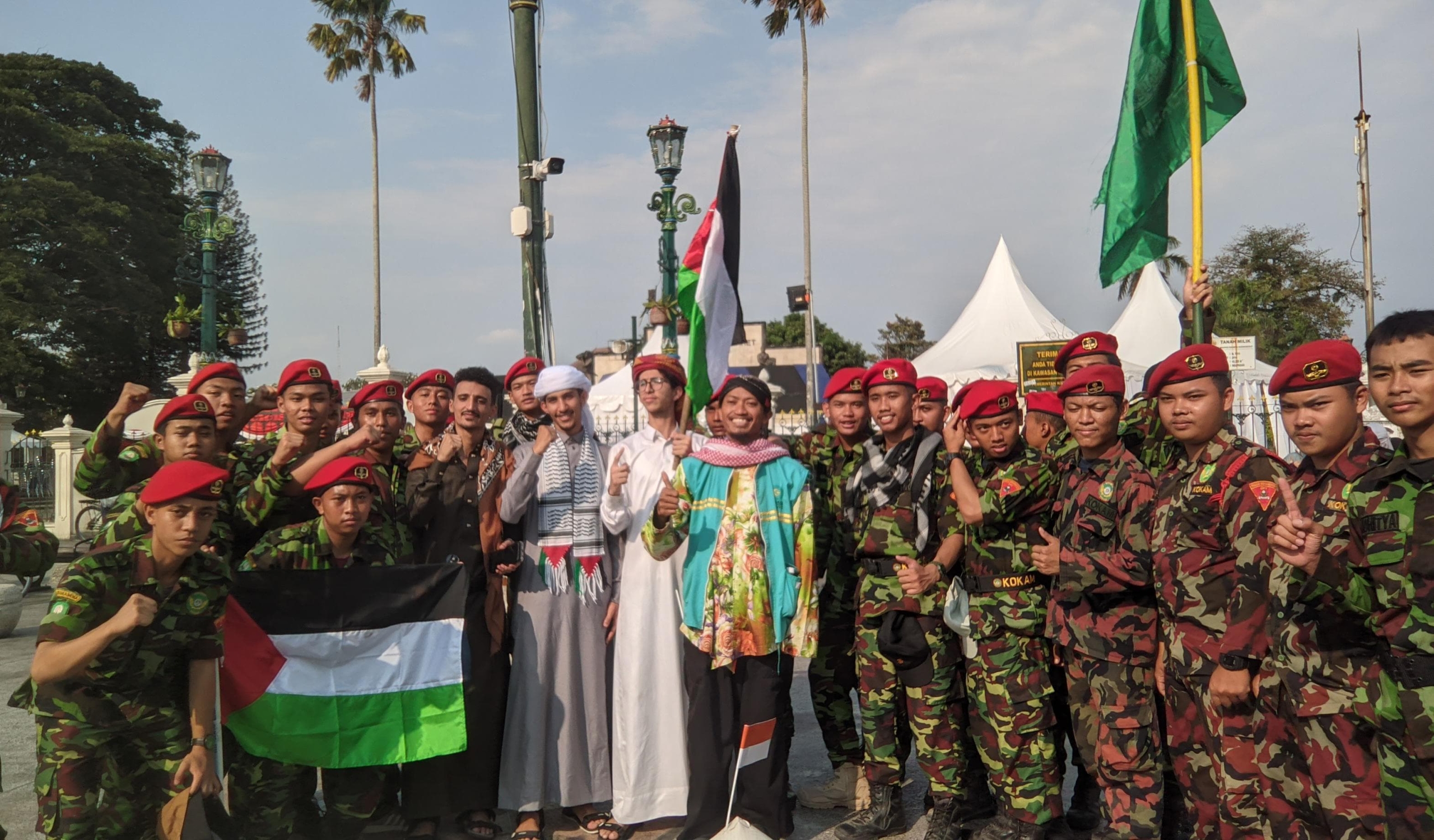 Read more about the article KOKAM MBS Turun Ke Jalan Bela Palestina