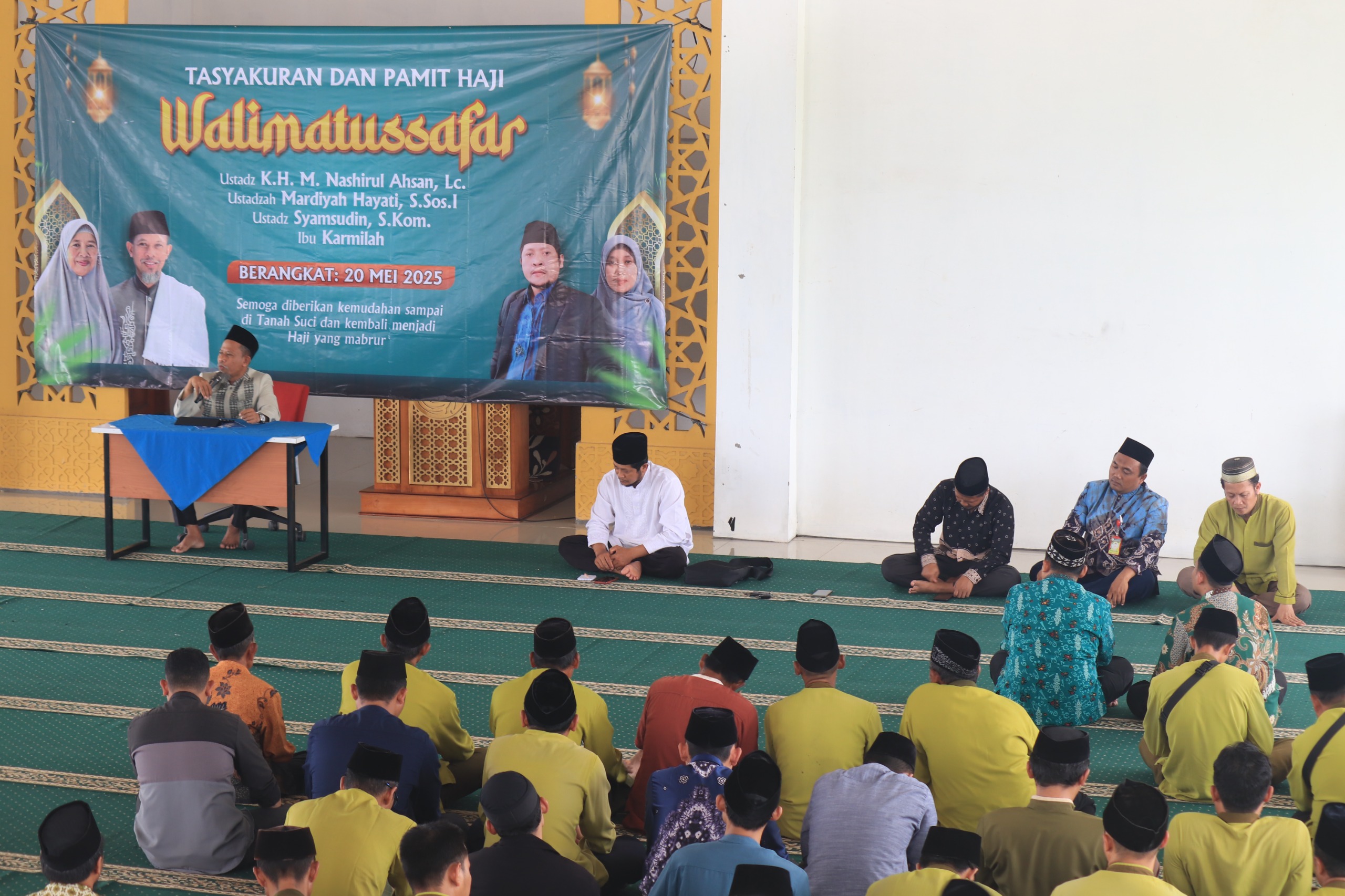 Read more about the article Diiringi Dengan Doa dan Cinta, Walimatussafar dan Pamit Haji Keluarga MBS