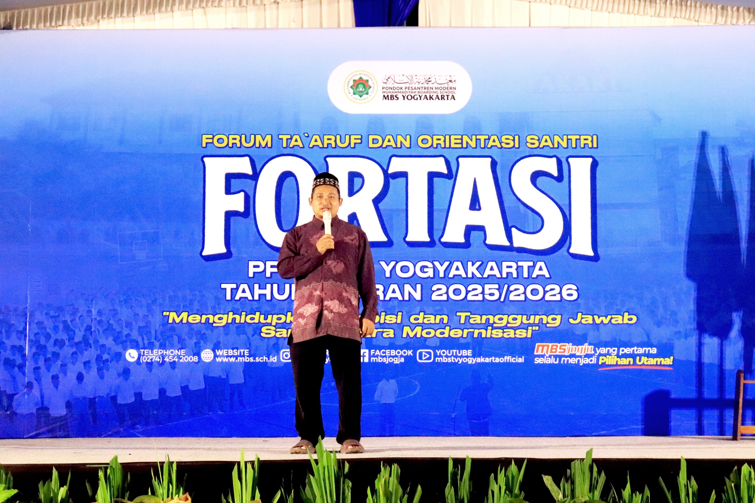 Read more about the article Pembukaan FORTASI Santri PPM MBS Yogyakarta Penuh Antusiasme