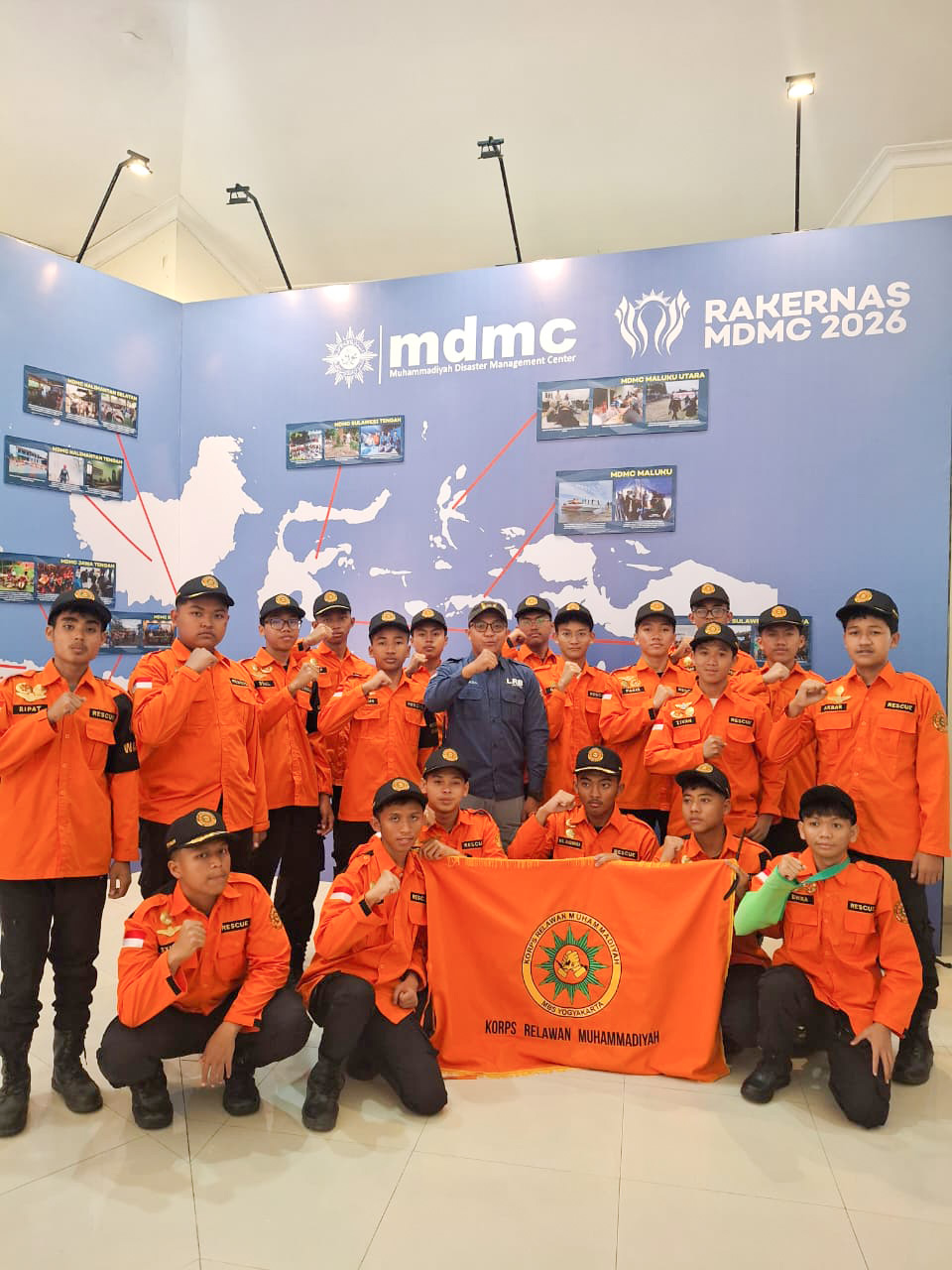Read more about the article Sinergi Relawan Muda MBS Yogya di Rakernas MDMC 2026