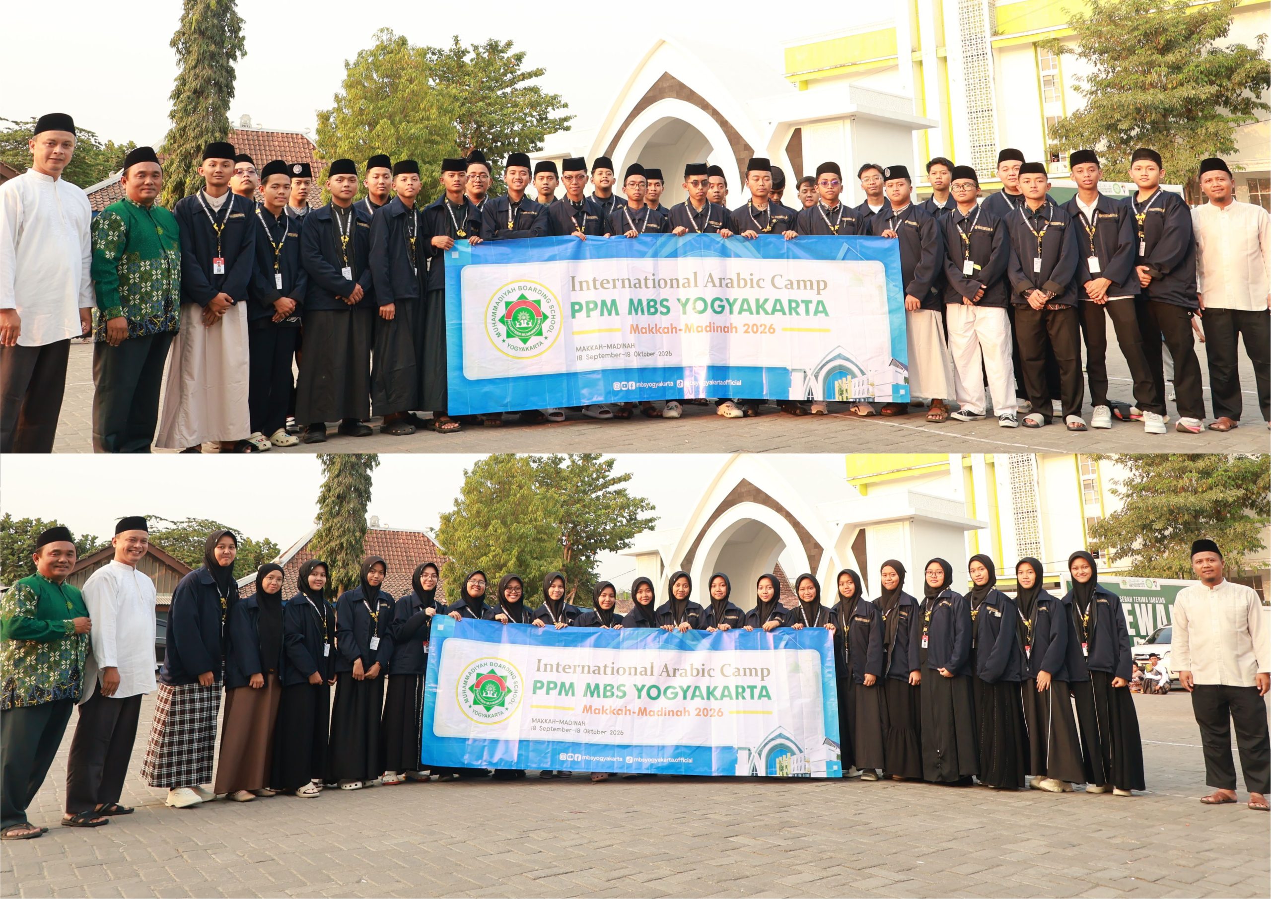 Read more about the article Momen Haru, Pemberangkatan 49 Santri International Arabic Camp 2026